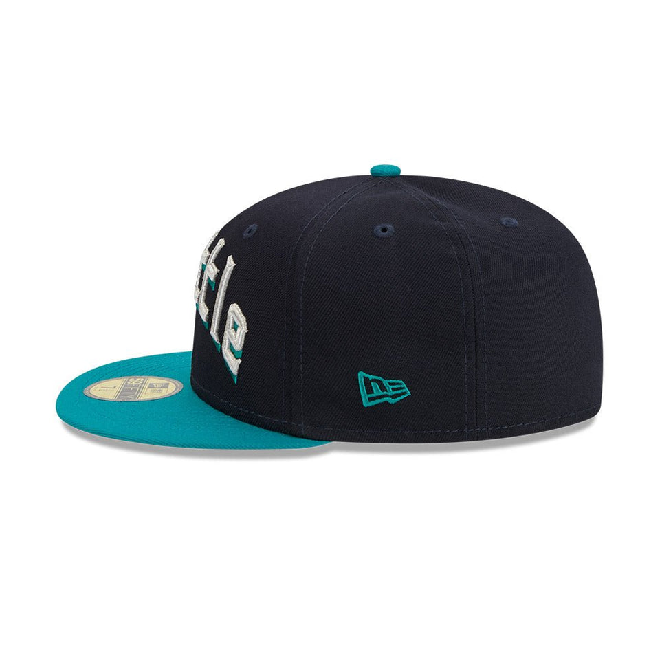 59FIFTY City Signature シアトル・マリナーズ ネイビー - 13773560-700 | NEW ERA ニューエラ公式オンラインストア