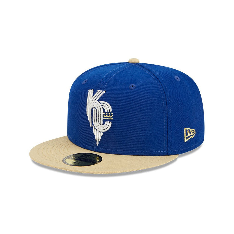 59FIFTY City Signature カンザスシティ・ロイヤルズ ブルー - 13773562-700 | NEW ERA ニューエラ公式オンラインストア