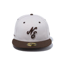 59FIFTY Classic Logo クラシックロゴ ストーン ウォルナットバイザー - 13751162-700 | NEW ERA ニューエラ公式オンラインストア