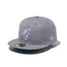 59FIFTY Classic Logo Heather ヘザーグレー - 13803722-700 | NEW ERA ニューエラ公式オンラインストア