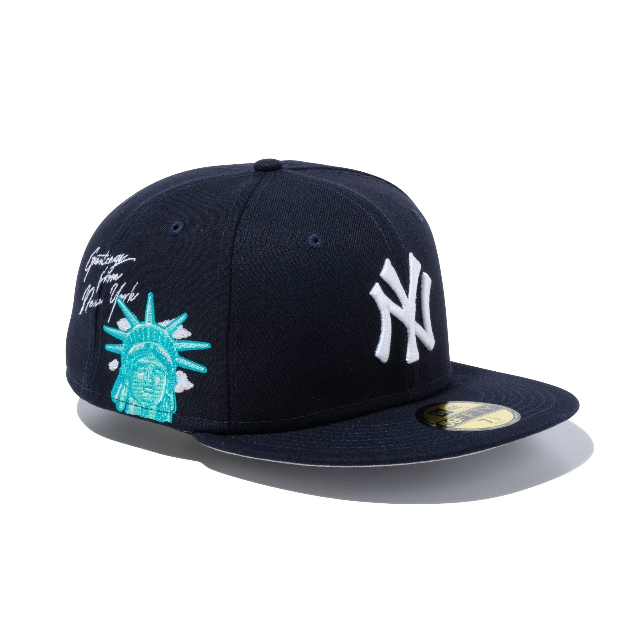 59FIFTY CLOUD ICON ニューヨーク・ヤンキース グレーアンダーバイザー ...