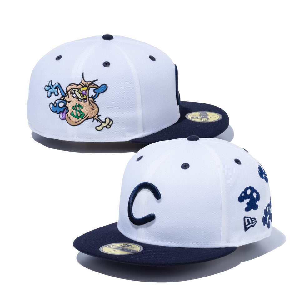 59FIFTY COIN PARKING DELIVERY Cロゴ ホワイト ネイビーバイザー - 13534560-700 | NEW ERA ニューエラ公式オンラインストア