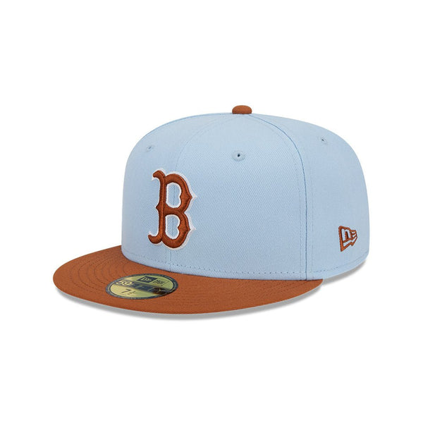 59FIFTY Color Pack ボストン・レッドソックス グレイシャルブルー アーシーブラウンバイザー | ニューエラオンラインストア