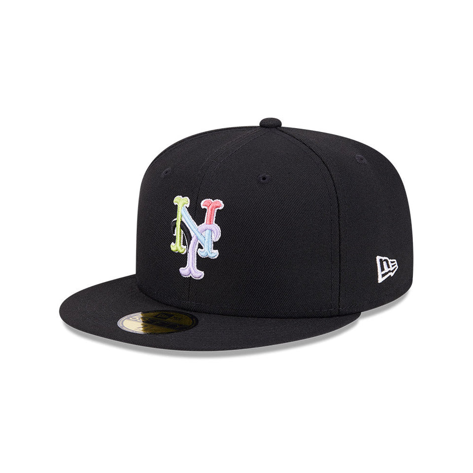 59FIFTY Color Pack Multi ニューヨーク・メッツ ブラック グレーアンダーバイザー - 13497960-700 | NEW ERA ニューエラ公式オンラインストア