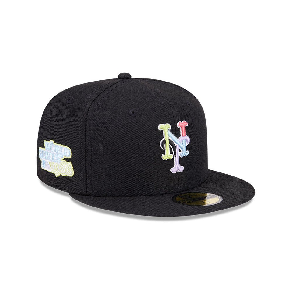 59FIFTY Color Pack Multi ニューヨーク・メッツ ブラック グレーアンダーバイザー - 13497960-700 | NEW ERA ニューエラ公式オンラインストア