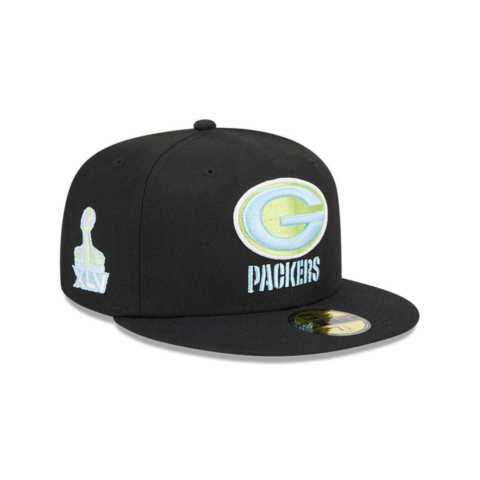 59FIFTY Color Pack Multi グリーンベイ・パッカーズ ブラック