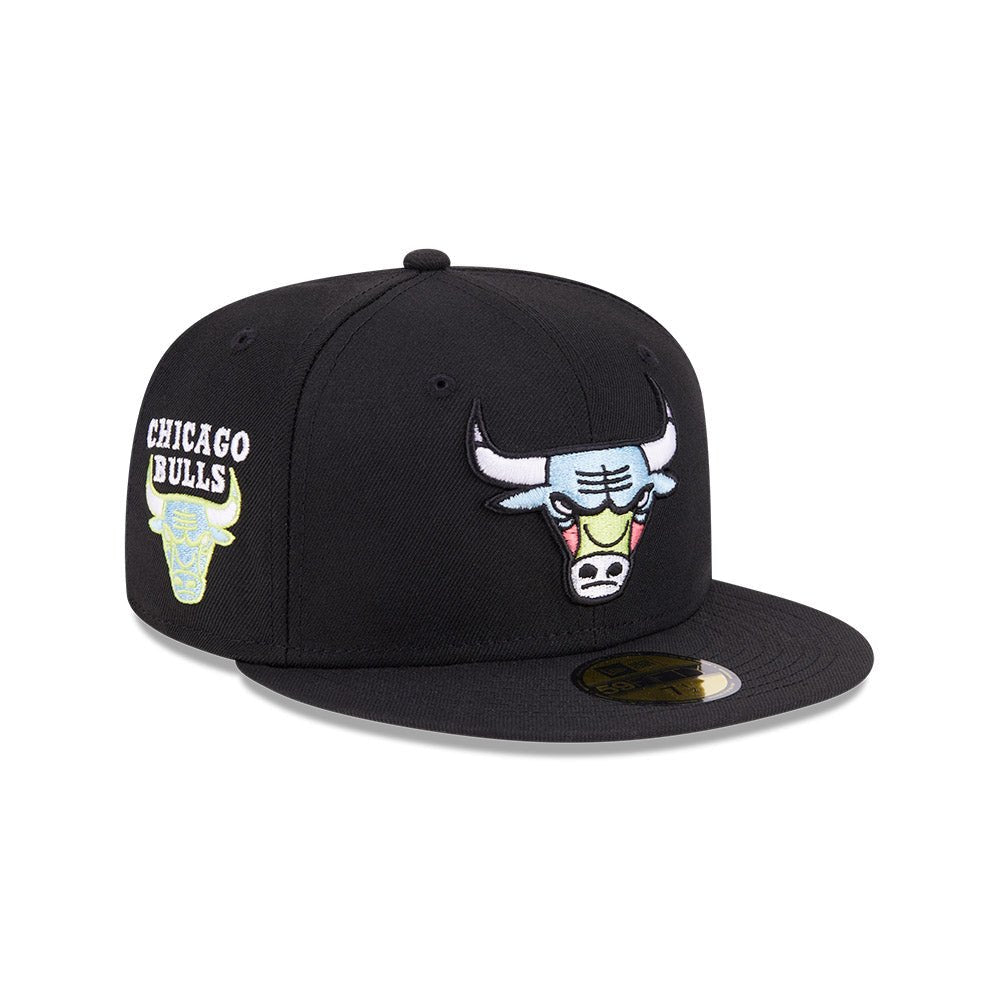 激レア　ニューエラ　ユニバーシティブルー　シカゴ・ブルズ キャップ　7 5/8 59fifty-2tone-color-12718308-