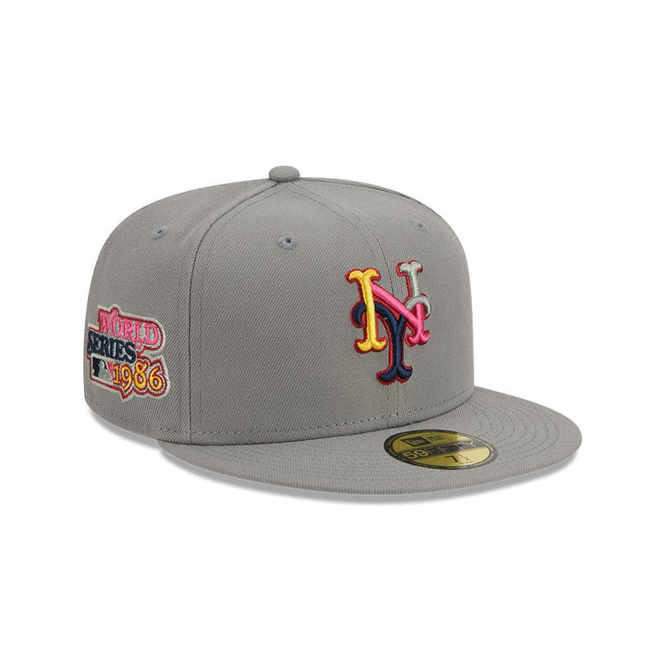 Newera 59fifty ニューヨークメッツ マルチサイドパッチ キャップ