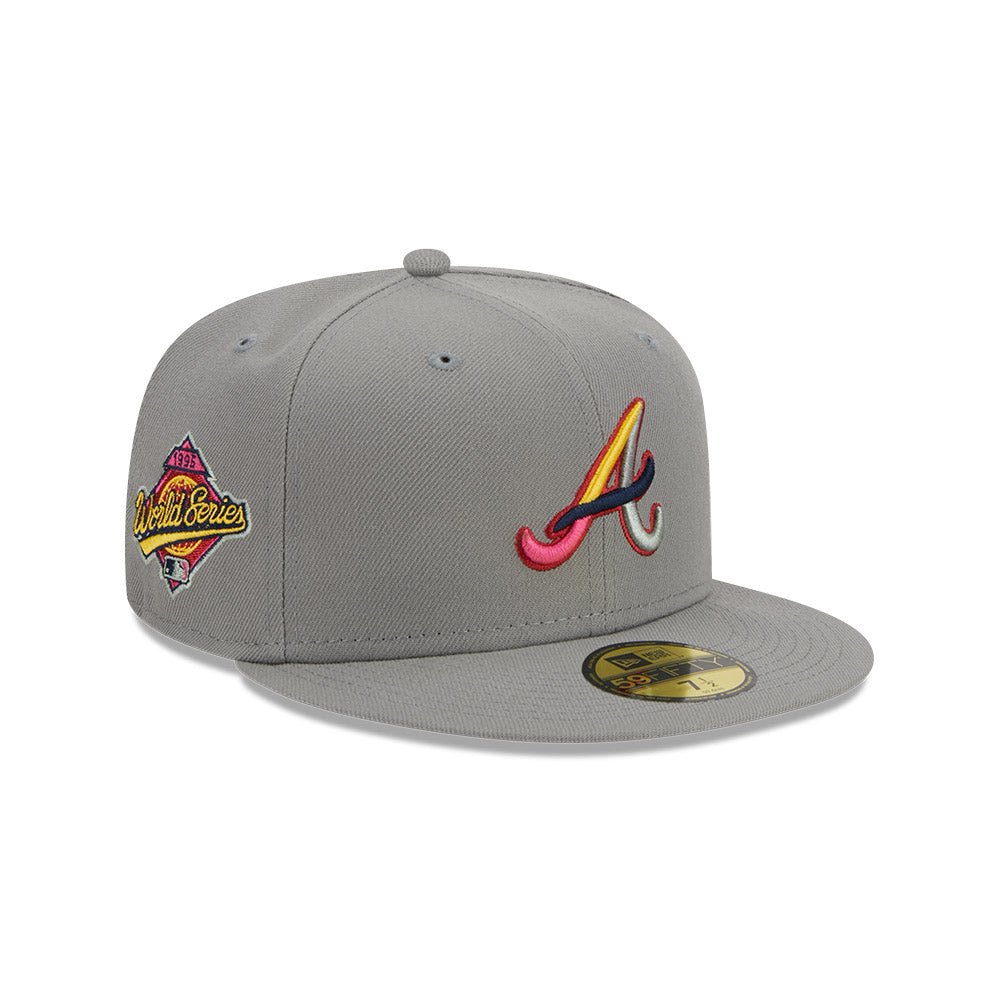 59FIFTY Color Pack Multi アトランタ・ブレーブス グレー
