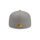 New Era アトランタ・ブレーブス キャップ 7 1/4 グレー LP 59FIFTY MLB Color Variation アトランタ・ブレーブス グレー