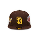 59FIFTY Cooperstown Multi Patch サンディエゴ・パドレス ブラウン グレーアンダーバイザー - 13699594-700 | NEW ERA ニューエラ公式オンラインストア