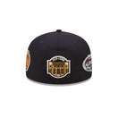 59FIFTY Cooperstown Multi Patch ニューヨーク・ヤンキース ネイビー グレーアンダーバイザー - 13699595-700 | NEW ERA ニューエラ公式オンラインストア