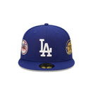 59FIFTY Cooperstown Multi Patch ロサンゼルス・ドジャース ブルー グレーアンダーバイザー - 13699596-700 | NEW ERA ニューエラ公式オンラインストア