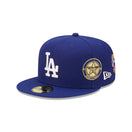 59FIFTY Cooperstown Multi Patch ロサンゼルス・ドジャース ブルー グレーアンダーバイザー - 13699596-700 | NEW ERA ニューエラ公式オンラインストア