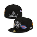 59FIFTY Count The Rings ラスベガス・レイダース - 13038032-700 | NEW ERA ニューエラ公式オンラインストア