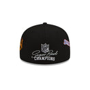 59FIFTY Count The Rings ラスベガス・レイダース - 13038032-700 | NEW ERA ニューエラ公式オンラインストア
