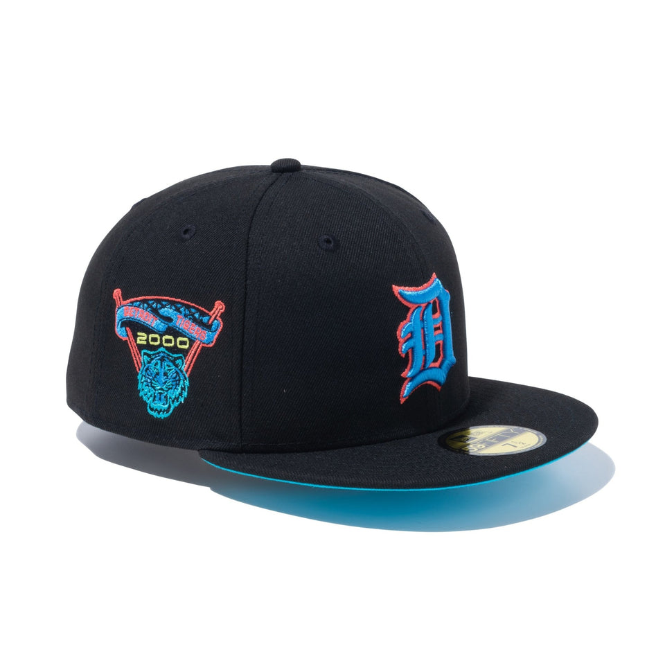 59FIFTY Cyber Punks デトロイト・タイガース ブラック ネオンブルーアンダーバイザー - 13570736-700 | NEW ERA ニューエラ公式オンラインストア