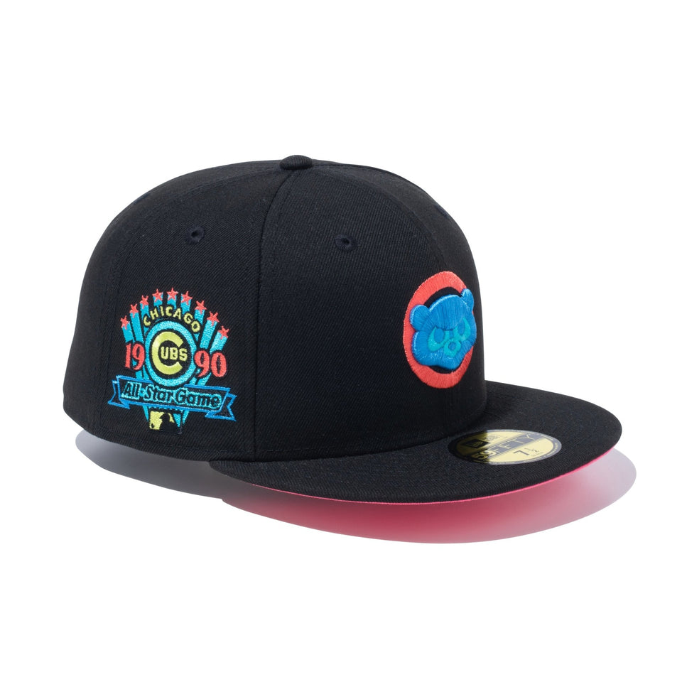 59FIFTY Cyber Punks シカゴ・カブス ブラック ネオンピンクアンダーバイザー - 13570737-700 | NEW ERA ニューエラ公式オンラインストア