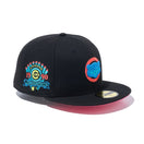 59FIFTY Cyber Punks シカゴ・カブス ブラック ネオンピンクアンダーバイザー - 13570737-700 | NEW ERA ニューエラ公式オンラインストア