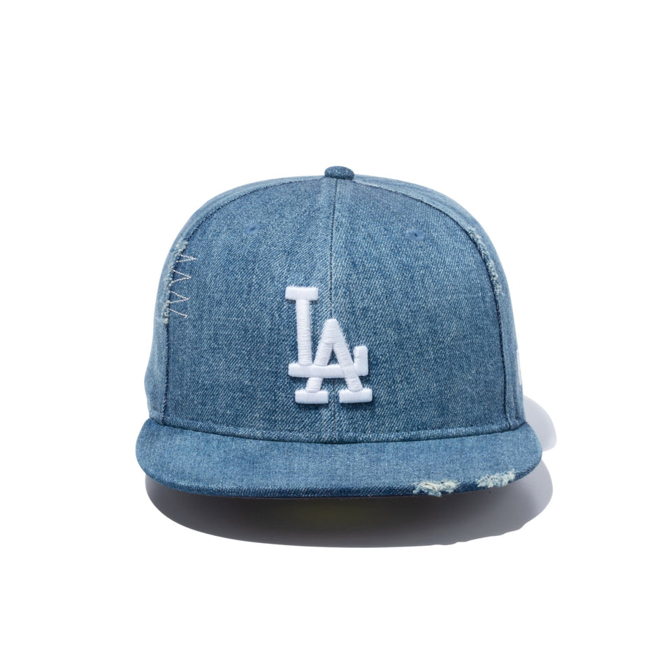 59FIFTY Damaged Denim ロサンゼルス・ドジャース ウォッシュドデニム - 14109905-700 | NEW ERA ニューエラ公式オンラインストア