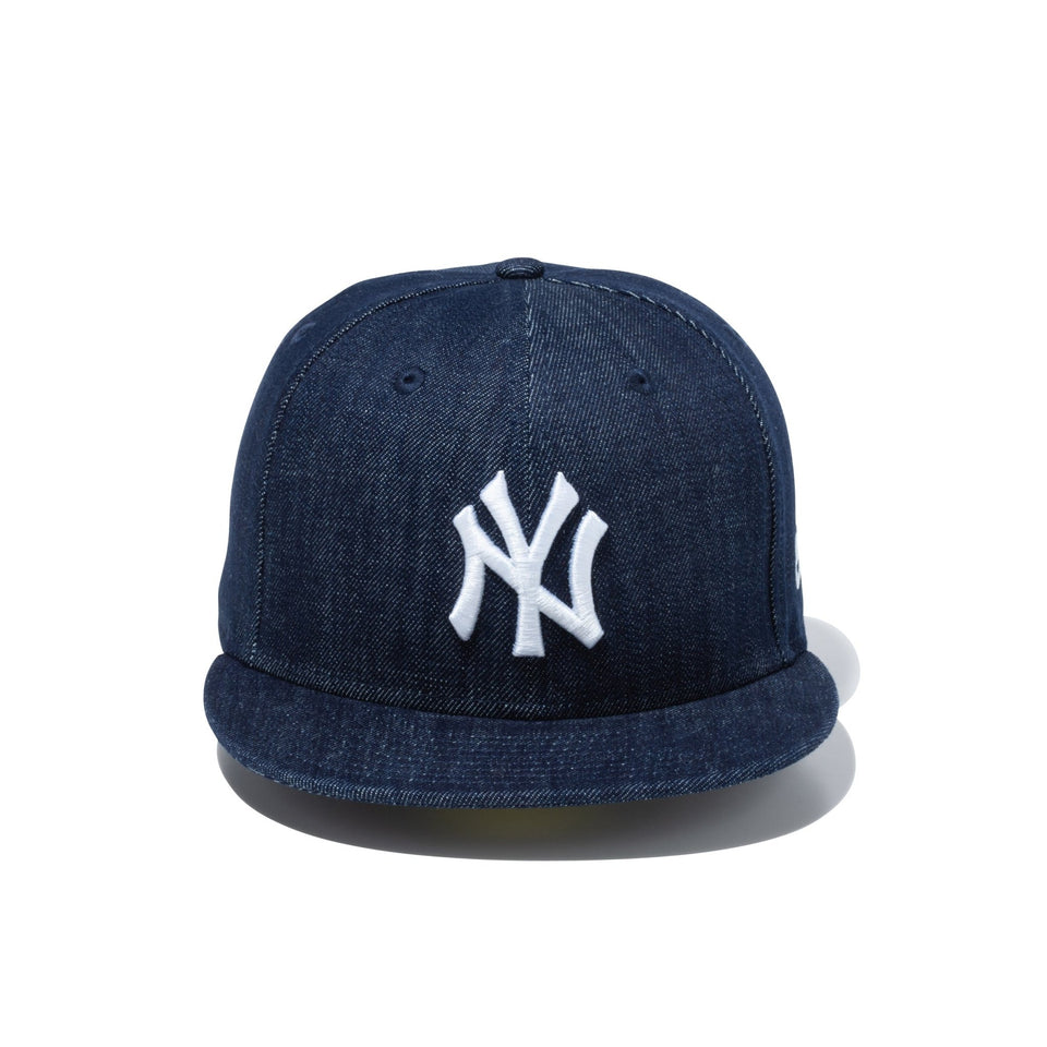 希少59FIFTY Denim インディゴデニム × スノーホワイト　7 5/8