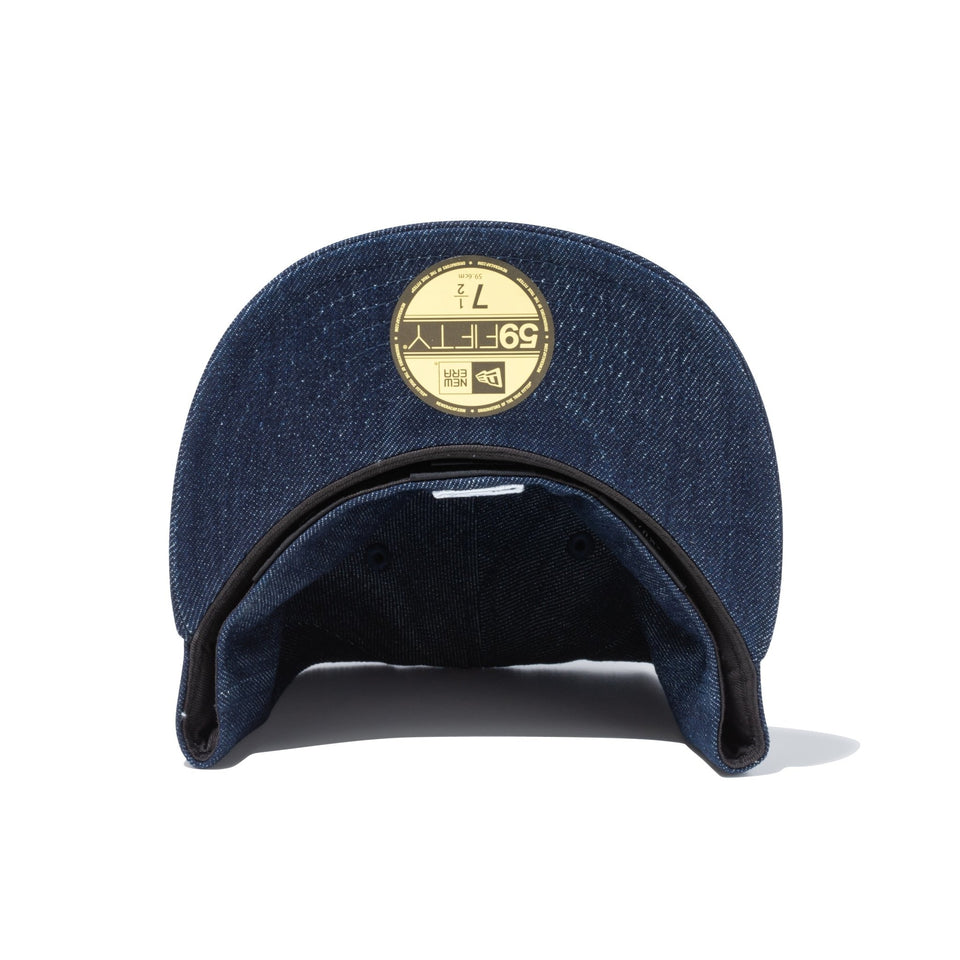 59FIFTY Denim インディゴデニム × スノーホワイト - 13516117-700 | NEW ERA ニューエラ公式オンラインストア
