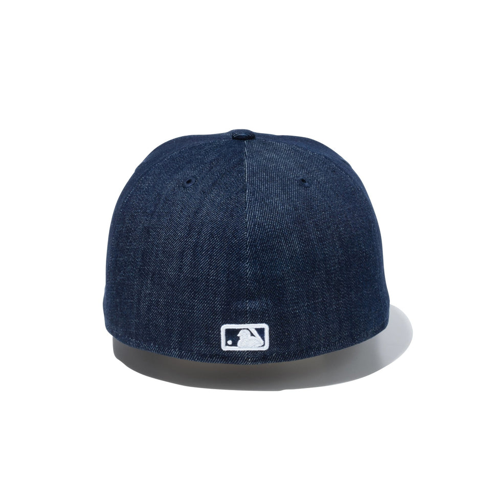 希少59FIFTY Denim インディゴデニム × スノーホワイト　7 5/8