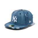 59FIFTY Denim Custom ニューヨーク・ヤンキース ウォッシュドデニム - 13516118-700 | NEW ERA ニューエラ公式オンラインストア