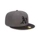 59FIFTY Diamond Era Storm 2-Tone オークランド・アスレチックス グラファイト グレーアンダーバイザー - 13518095-700 | NEW ERA ニューエラ公式オンラインストア