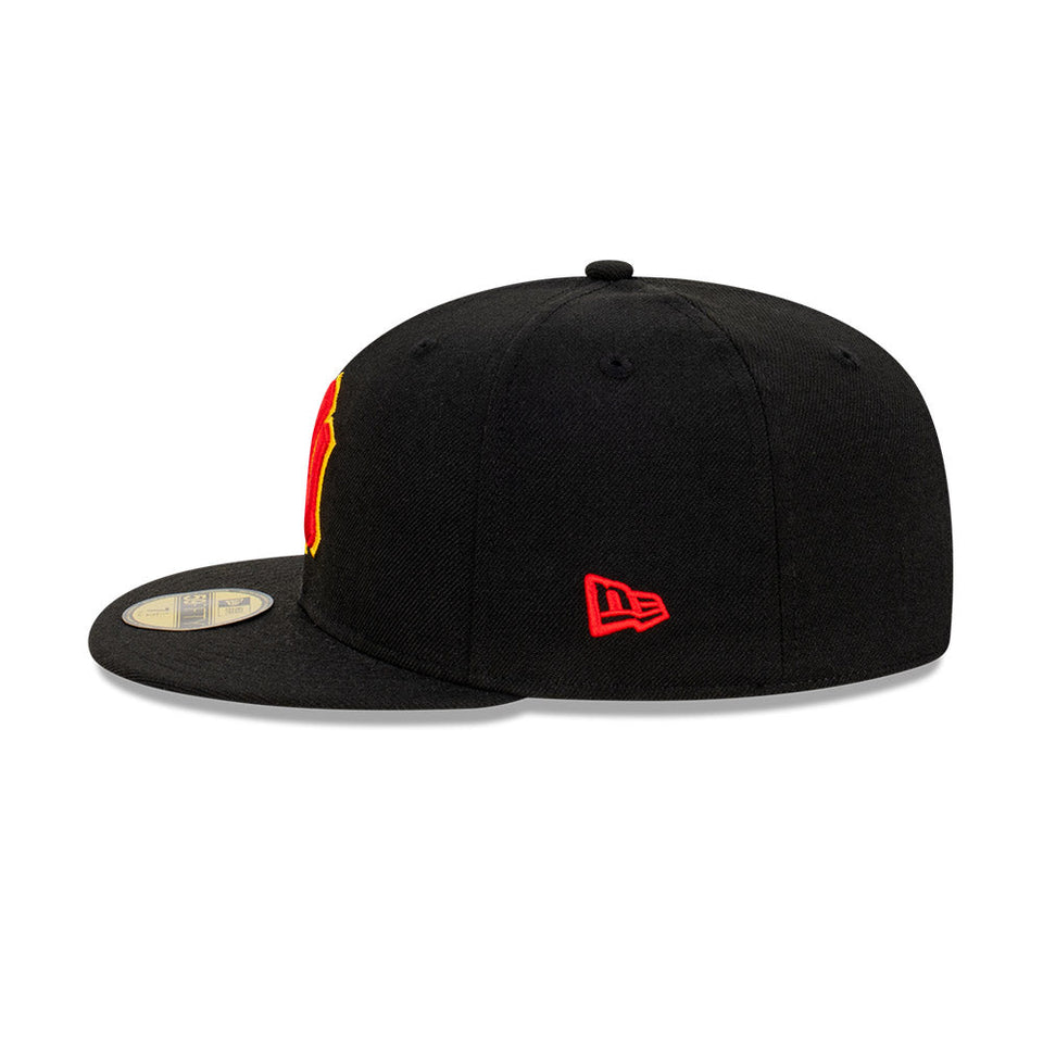 59FIFTY Digital Color ニューヨーク・ヤンキース ブラック × レッド / イエローゴールド - 13366489-700 | NEW ERA ニューエラ公式オンラインストア
