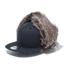 59FIFTY Dog Ear シャンブレー チャコール メタルフラッグロゴ - 12540907-700 | NEW ERA ニューエラ公式オンラインストア