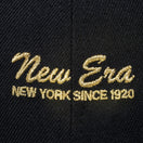 59FIFTY Dog Ear ロゴバリエーション ブラック - 12884829-700 | NEW ERA ニューエラ公式オンラインストア