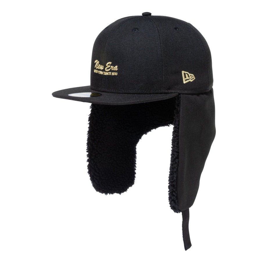 59FIFTY Dog Ear ロゴバリエーション ブラック - 12884829-700 | NEW ERA ニューエラ公式オンラインストア