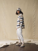 59FIFTY Dog Ear ドッグイヤー BLACK LABEL FW23 アトランタ・ブレーブス ブラックチェック - 13952763-700 | NEW ERA ニューエラ公式オンラインストア