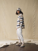 59FIFTY Dog Ear ドッグイヤー BLACK LABEL FW23 アトランタ・ブレーブス ブラックチェック - 13952763-700 | NEW ERA ニューエラ公式オンラインストア