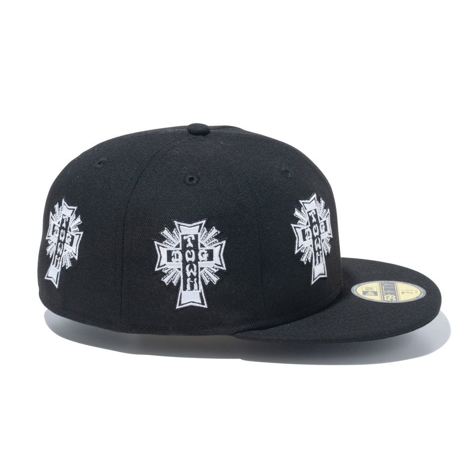 59FIFTY DOG TOWN ドッグタウン オールオーバー ブラック - 13772672-700 | NEW ERA ニューエラ公式オンラインストア