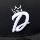 59FIFTY Dogear Records Dロゴ ブラック グレーアンダーバイザー - 13788249-700 | NEW ERA ニューエラ公式オンラインストア