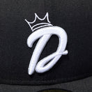 59FIFTY Dogear Records Dロゴ ブラック グレーアンダーバイザー - 13788249-700 | NEW ERA ニューエラ公式オンラインストア