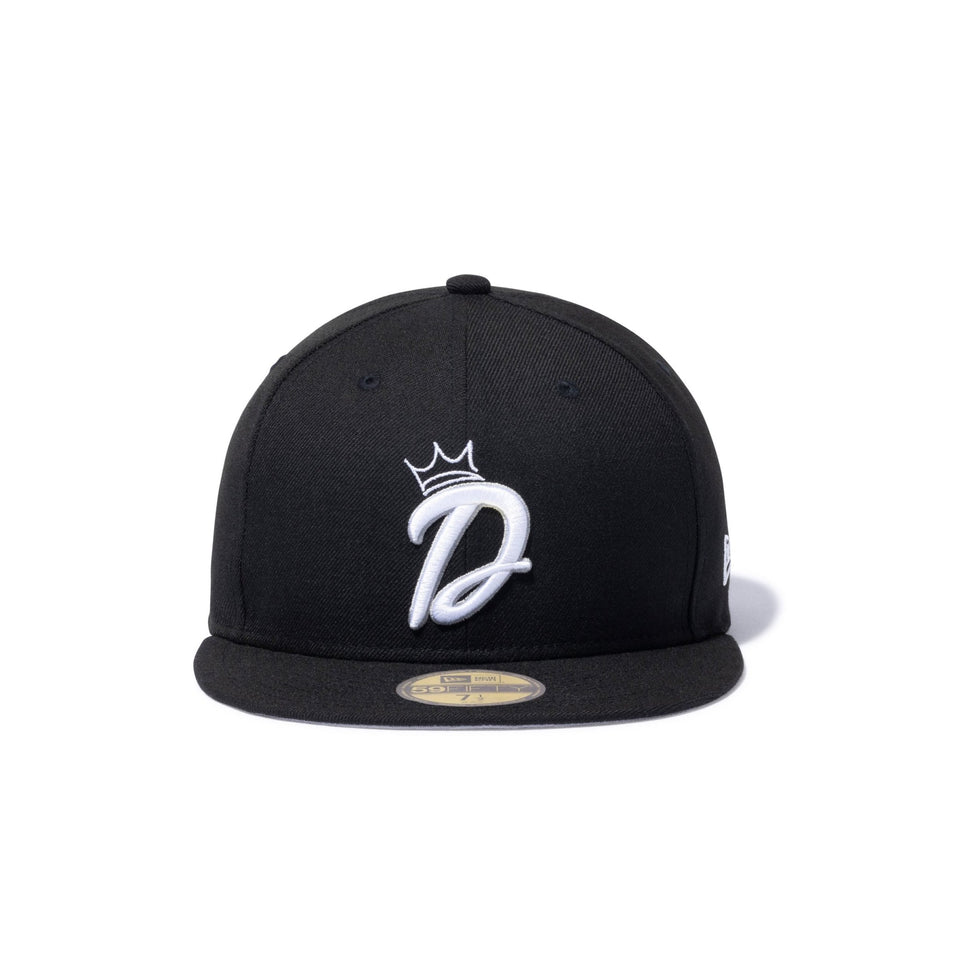 7 1/4 59FIFTY Dogear Records Dロゴ black - キャップ