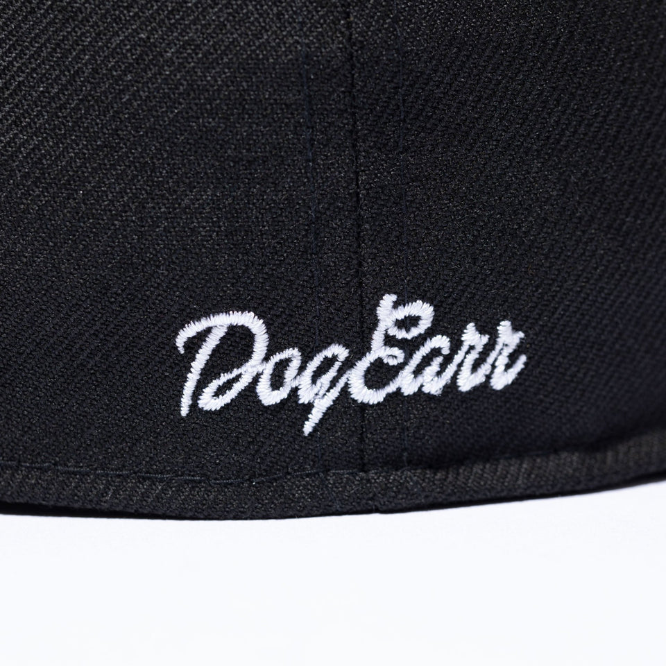 59FIFTY Dogear Records Dロゴ ブラック グレーアンダーバイザー - 13788249-700 | NEW ERA ニューエラ公式オンラインストア