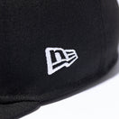 59FIFTY Dogear Records Dロゴ ブラック グレーアンダーバイザー