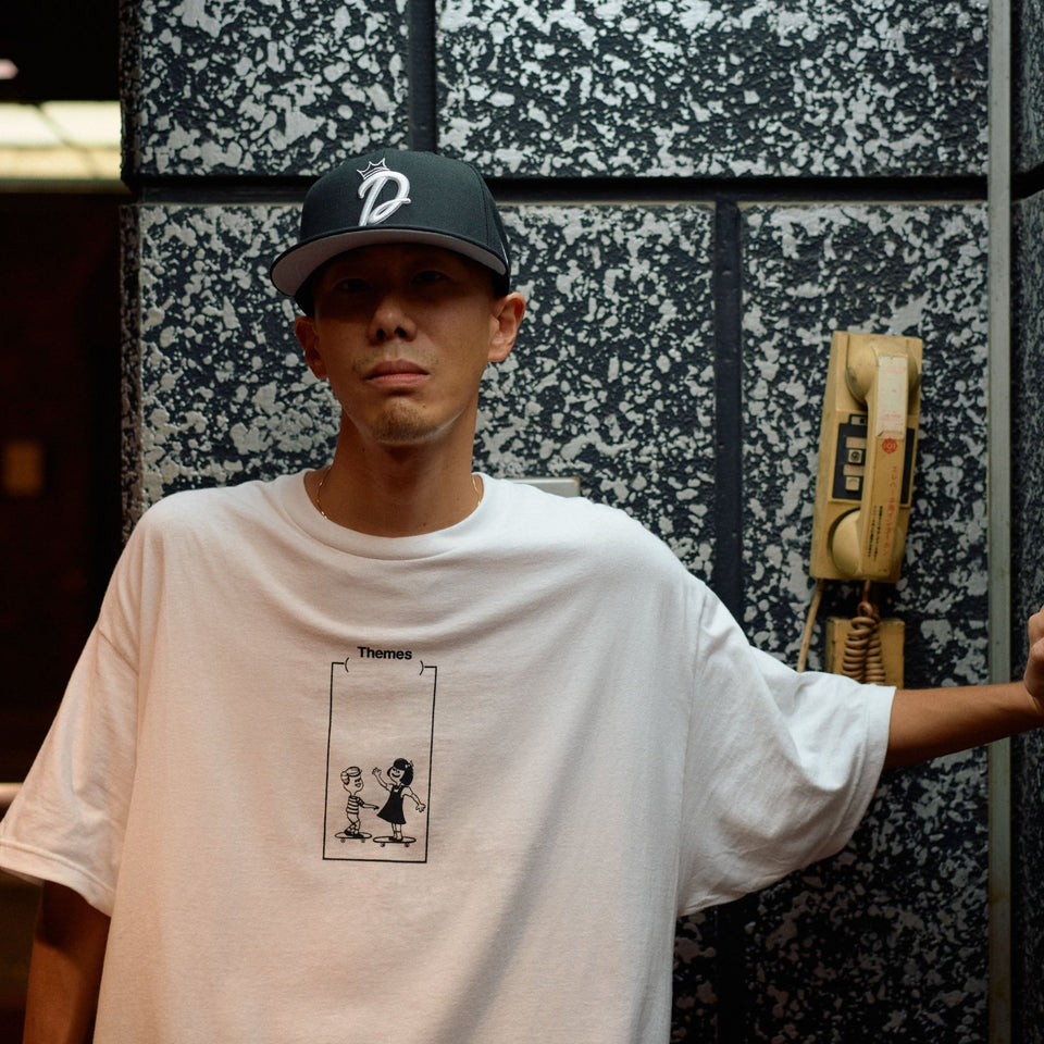 59FIFTY Dogear Records Dロゴ ブラック グレーアンダーバイザー - 13788249-700 | NEW ERA ニューエラ公式オンラインストア