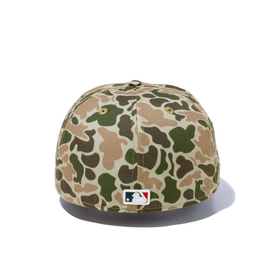 59FIFTY Duck Camo ダックカモ ニューヨーク・ヤンキース ピンクアンダーバイザー - 12850087-700 | NEW ERA ニューエラ公式オンラインストア