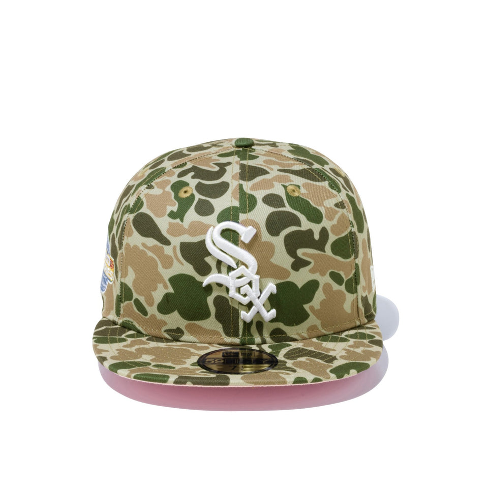 59FIFTY Duck Camo ダックカモ シカゴ・ホワイトソックス ピンクアンダーバイザー - 12850090-700 | NEW ERA ニューエラ公式オンラインストア