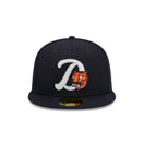 59FIFTY Duo Logo デトロイト・タイガース ネイビー グレーアンダーバイザー - 13748130-700 | NEW ERA ニューエラ公式オンラインストア