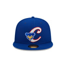 59FIFTY Duo Logo シカゴ・カブス ブルー グレーアンダーバイザー - 13748131-700 | NEW ERA ニューエラ公式オンラインストア