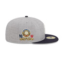 59FIFTY Dynasty ニューヨーク・ヤンキース クーパーズタウン グレー ネイビーバイザー - 13774201-700 | NEW ERA ニューエラ公式オンラインストア