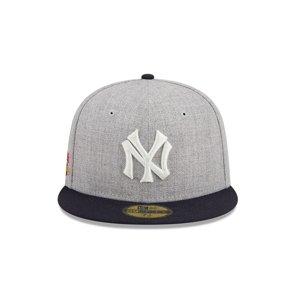 59FIFTY Dynasty ニューヨーク・ヤンキース クーパーズタウン グレー ネイビーバイザー - 13774201-700 | NEW ERA ニューエラ公式オンラインストア