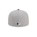 59FIFTY Dynasty ニューヨーク・ヤンキース クーパーズタウン グレー ネイビーバイザー - 13774201-700 | NEW ERA ニューエラ公式オンラインストア