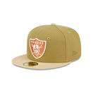 59FIFTY Earth Day Repreve ラスベガス・レイダース モスグリーン グレーアンダーバイザー - 13695332-700 | NEW ERA ニューエラ公式オンラインストア